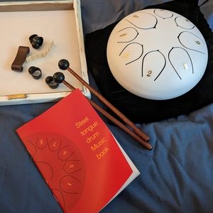 10 inch Steel tongue drum